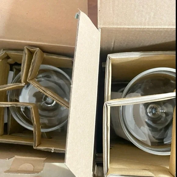 PARTYLITE ELEGANCE STEMMED PILLAR HOLDERS 6” & 9” SET NEW In Box Retired - Picture 8 of 8